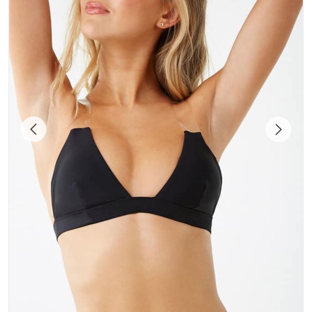Clear Strap Vinyl Bra
